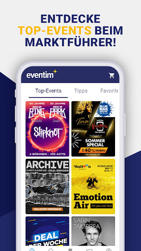 EVENTIM DE: Tickets für Events PC