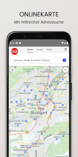 Falk Maps Routenplaner & Karte PC