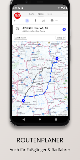 Falk Maps Routenplaner & Karte PC