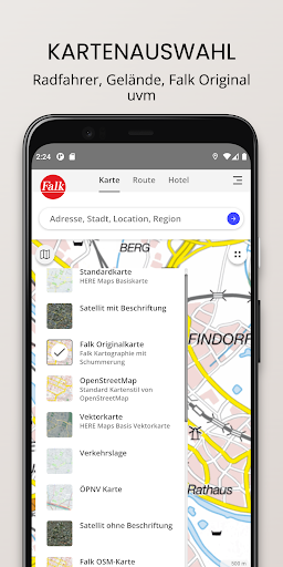 Falk Maps Routenplaner & Karte PC