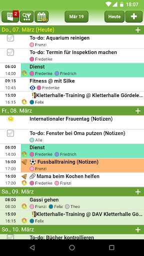 FAMANICE - Familienkalender PC