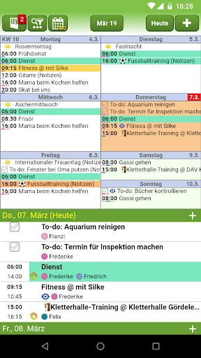 FAMANICE - Familienkalender PC