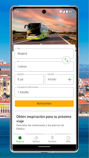 FlixBus: reserva tu billete PC