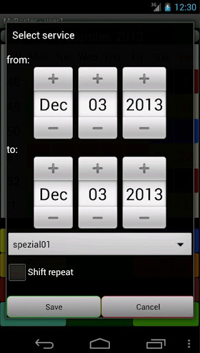 My Roster My Shift Plan PC