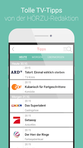 HÖRZU TV Programm als TV-App