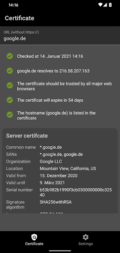 SSL Certificate Checker পিসি