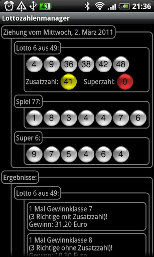 Lottozahlenmanager PC