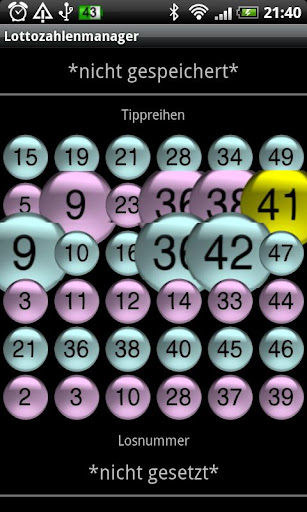 Lottozahlenmanager PC