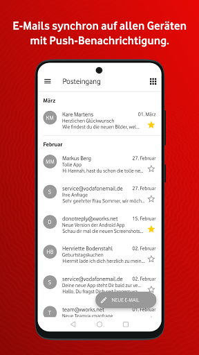Vodafone E-Mail & Cloud PC