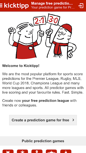 Kicktipp - Football predictor game and more