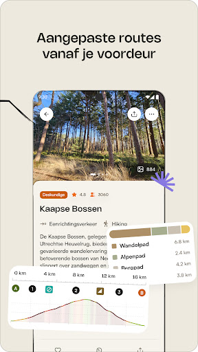 komoot - wandelen en fietsen PC