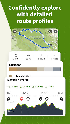 komoot - hike, bike & run