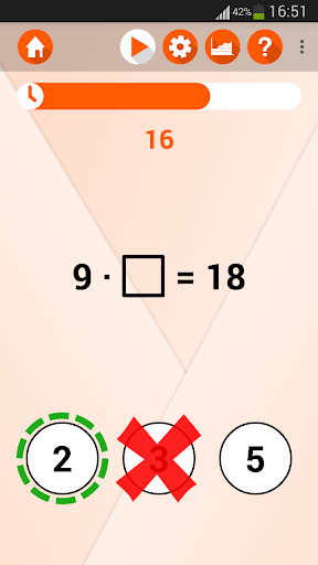 Trainiere Einmaleins - 1x1