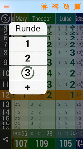 Minigolf Punktekarte PC