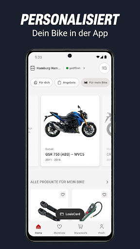 Louis – Dein Motorrad Shop PC