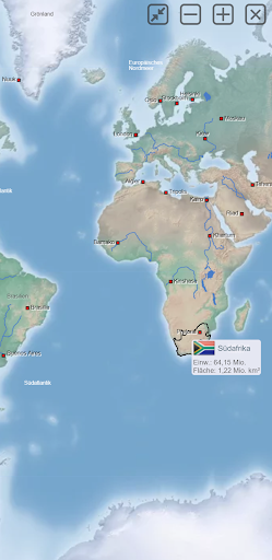 Weltatlas & Weltkarte MxGeo PC