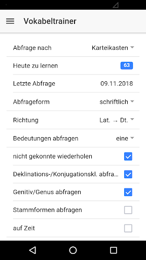 Navigium-Online Latein-App, Vo PC