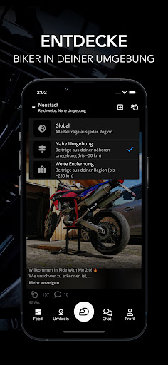 Ride With Me - Motorrad-App PC