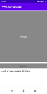 Voice messages for Discord