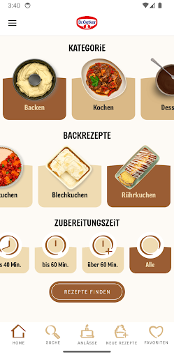 Dr. Oetker Rezeptideen PC