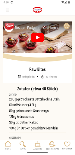 Dr. Oetker Rezeptideen PC