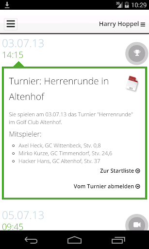PC CADDIE Golf Club App PC
