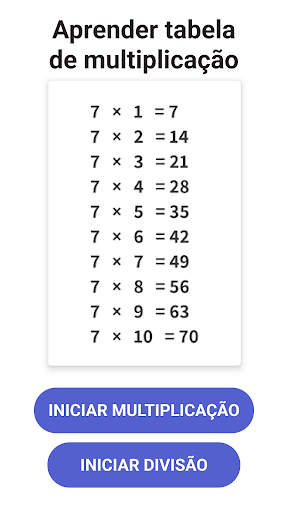 10 Pcs Tabuada Multiplicação - Tabela Multiplicação Cartas