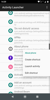 Activity Launcher