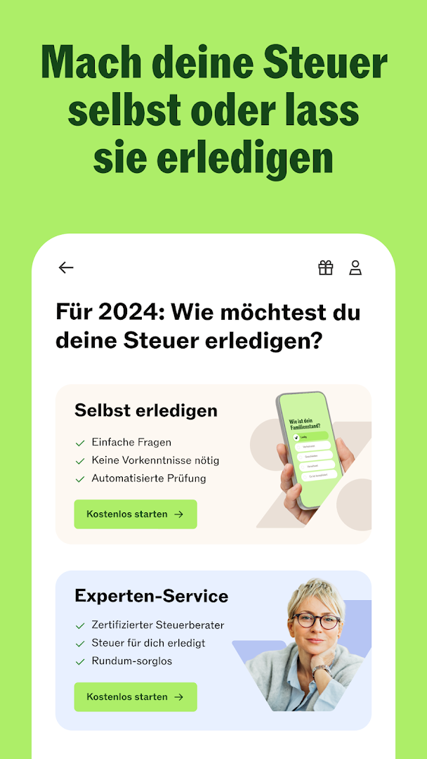 Taxfix - Einfache Steuererklärung per App PC