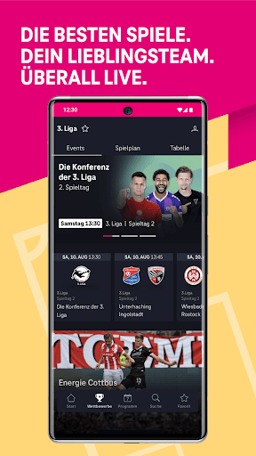 MagentaSport - Dein Live-Sport