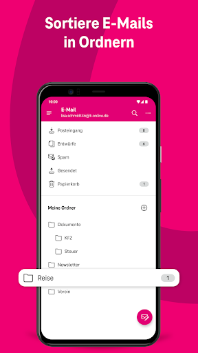 Telekom Mail - E-Mail-Programm