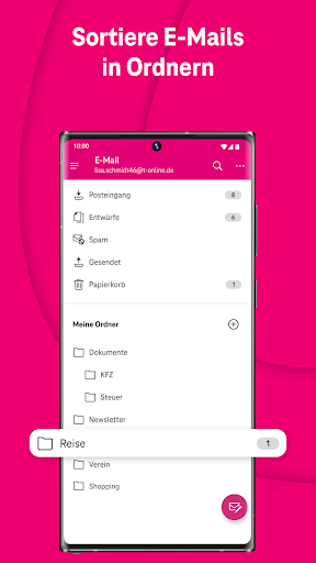 Telekom Mail - E-Mail-Programm