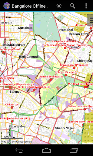 Bangalore Offline City Map PC