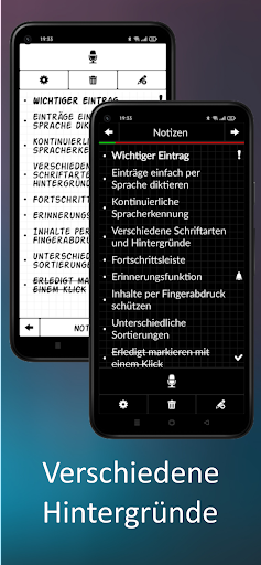 Notizblock mit Spracheingabe PC