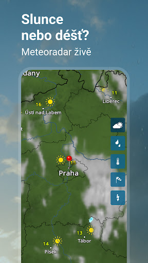 Počasí & Radar: předpověď počasí pro ČR i svět PC