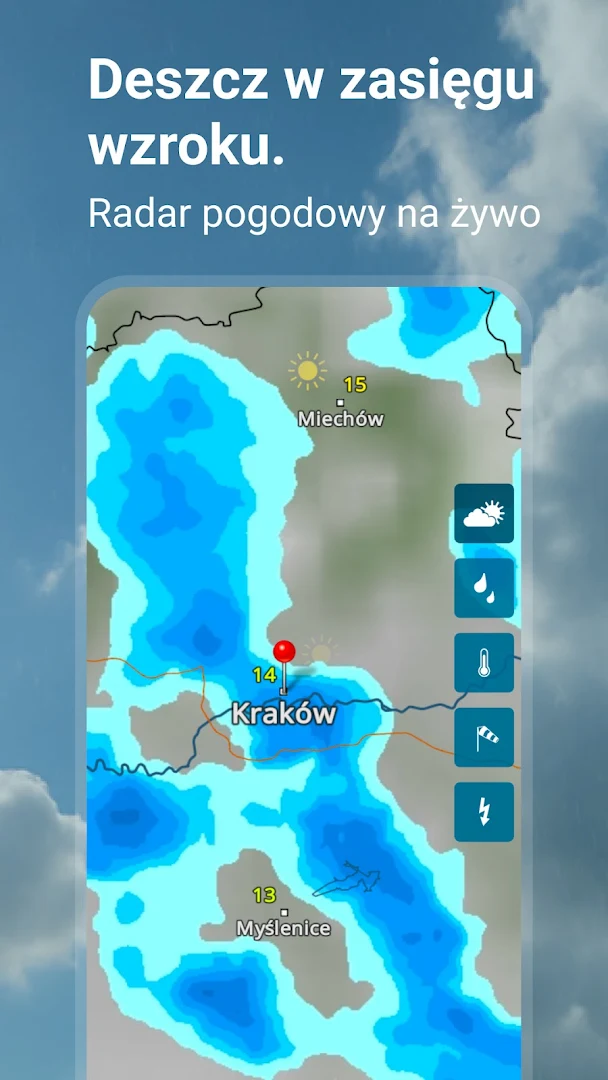 Pogoda & Radar: prognoza pogody PC