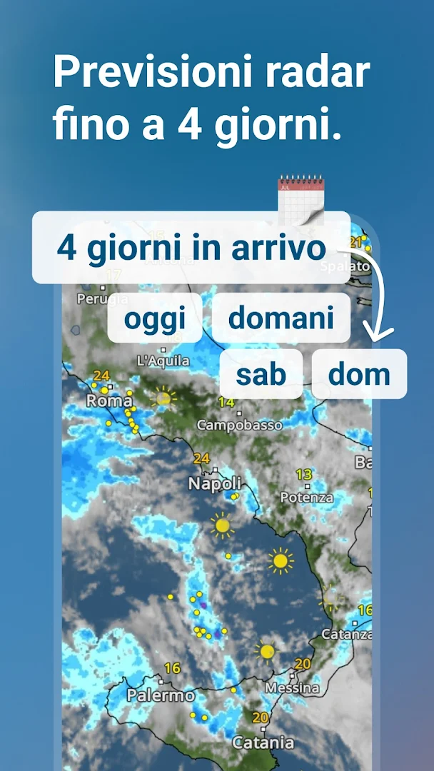 Meteo & Radar: allerte meteo PC