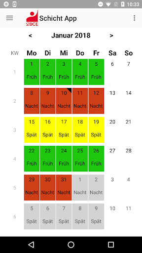 IG BCE Schicht App PC