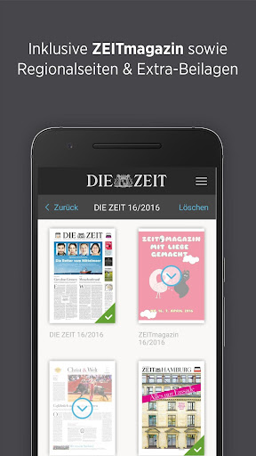 DIE ZEIT E-Paper App PC