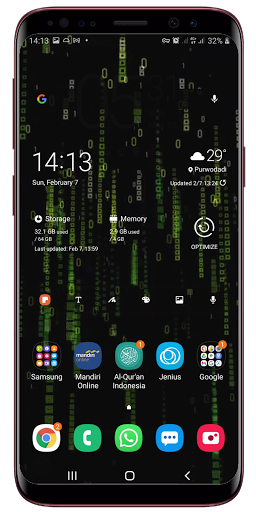 Hacker Live Wallpaper