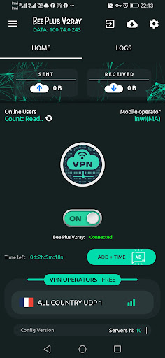 Bee Plus V2ray الحاسوب