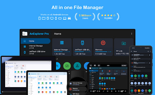 Menedżer plików AnExplorer PC