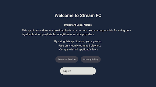 StreamFC - Sports TV Guide پی سی