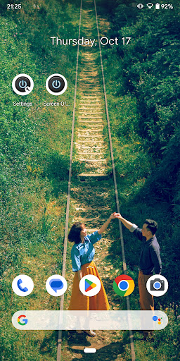 komputer Screen Off and Lock