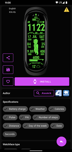 Mi Band 6 WatchFaces電腦版