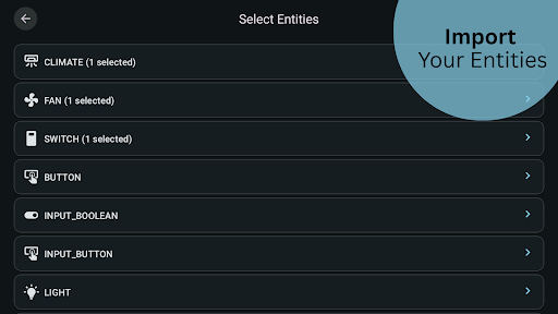 QuickBars for Home Assistant PC