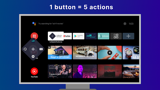 tvQuickActions - mapper for TV PC