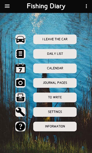 komputer Fishing journal