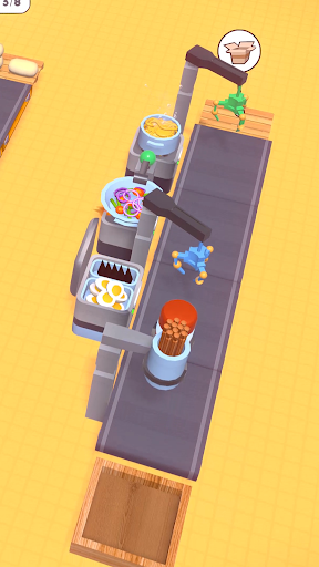 Conveyor Rush: Idle Food Games ????