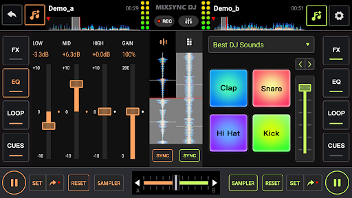 DJ Music mixer - DJ Studio